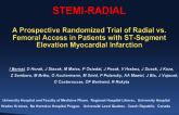 STEMI-RADIAL: A Prospective, Randomized Trial of Radial vs. Femoral Access in Patients with ST-Segment Elevation Myocardial Infarction