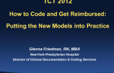 How to Code and Get Reimbursed: Putting the New Models into Practice