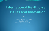 Lessons Learned from International Health Care Systems