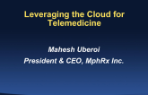 Leveraging the Cloud for Telemedicine