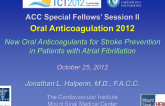 Novel Anticoagulants for Stroke Prevention in Patients with Atrial Fibrillation