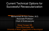 Current Technical Options for Successful Revascularization
