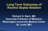 Long-term Outcomes of Alcohol Septal Ablation