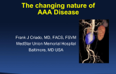 The Changing Nature of AAA Disease in the 21st Century