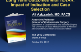 Long-Term Outcomes with TEVAR: Impact of Indication and Case Selection