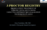 J-PROCTOR: A Multicenter Registry Evaluating the Clinical Outcomes of Antegrade vs. Retrograde Approaches