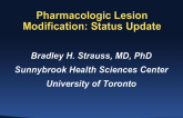 Pharmacologic Lesion Modification: Status Update