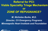 Interventionalist to Interventionalist Referral for PCI: A Viable Specialty Triage Mechanism or Zone of Repugnance?