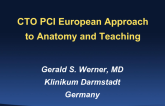 CTO PCI European Approach to Anatomy and Teaching