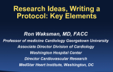 Research Ideas, Writing a Protocol: Key Elements