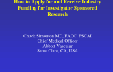How to Apply for and Receive Industry Funding for Investigator-Initiated Research