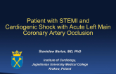 Patient with STEMI and Cardiogenic Shock with Acute Left Main Coronary Artery Occlusion