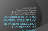 Advanced Cerebral Imaging (DWMRI, PET, Cerebral Perfusion): Role (If Any) in Patient Selection and Procedure Planning