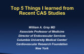 Top 5 Things I Learned from Recent CAS Studies
