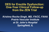 DES for Vascular Erectile Dysfunction: Follow-up from the ZEN First-in-Man Study