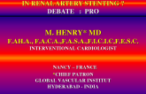 Debate I. Is Embolic Protection Mandatory in Renal Artery Stenting? Pro!