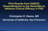 Adventitial Injection for SFA Restenosis: Results of an Exploratory Study