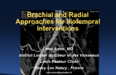 Brachial and Radial Approaches for Iliofemoral Interventions