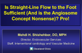 Debate II. Is Straight-Line Flow to the Foot Sufficient (And Is the Angiosome Concept Nonsense)? Pro!