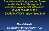 EXAMINATION 2-Year: A Prospective, Randomized Trial of Everolimus-Eluting vs. Bare Metal Stents in Patients with ST-Segment Elevation Myocardial Infarction