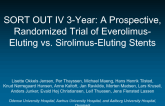 SORT OUT IV 3-Year: A Prospective, Randomized Trial of Everolimus-Eluting vs. Sirolimus-Eluting Stents