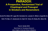 PARADOX: A Prospective, Randomized Trial of Clopidogrel and Prasugrel in Smokers and Non-Smokers