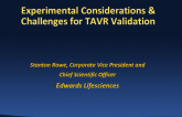 Preclinical Review: Experimental Considerations and Challenges for TAVR Validation