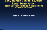 Early Human Clinical Studies: Patient Selection, Technical Considerations, and Endpoints(5)