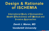 Design and Rationale of ISCHEMIA