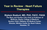 Year in Review: Heart Failure Therapies