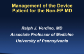 Management of the Device Patient for the Non-EP MD