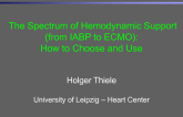 The Spectrum of Hemodynamic Support (from IABP to ECMO): How to Choose and Use