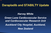 Darapladib and STABILITY Update