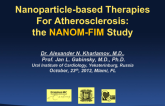 Nanoparticle-based Therapies for Atherosclerosis: The NANOM FIM Study