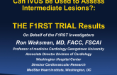 Can IVUS Be Used to Assess Intermediate Lesions? Final FIRST Results