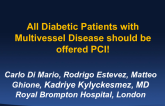 For: All Diabetic Patients with Multivessel Disease Should Be Offered PCI!