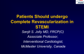 Against: Patients Should Undergo Complete Revascularization in One Sitting: Longer Term Outcomes Will Be Superior!