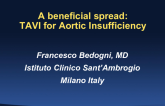 TAVI for Aortic Insufficiency: A Beneficial Spread
