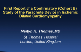 First Report of a Confirmatory (Cohort B) Study of the Parachute Device in Ischemic Dilated Cardiomyopathy