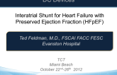 DC Devices: Interatrial Shunt for HFPEF