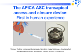 The Apica Left Ventricular Apical Access and Closure System: First-in-Human Use Experiences During TAVR