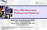 New FDA Innovation Pathways and Initiatives