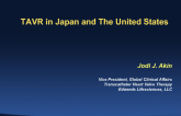 TAVR in Japan and the United States