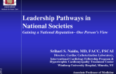 Leadership Pathways in National Societies