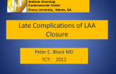 The Spectrum of Late Complications of LAA Closure: Device-Specific Mechanisms, Incidence, and Prevention