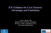 ICE Guidance for LAA Closure: Advantages and Limitations
