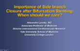 Importance of Sidebranch Closure After Bifurcation Stenting: When Should We Care?