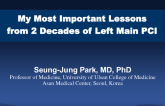 My Most Important Lessons from Two Decades of Left Main PCI
