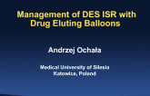 Case 2: Management of DES ISR with Drug Eluting Balloons