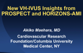 New VH-IVUS Insights from PROSPECT and HORIZONS-AMI